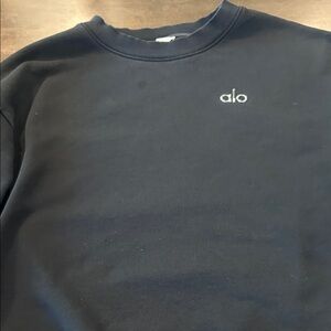 ALO Yoga Accolade XS Black Sweatshirt